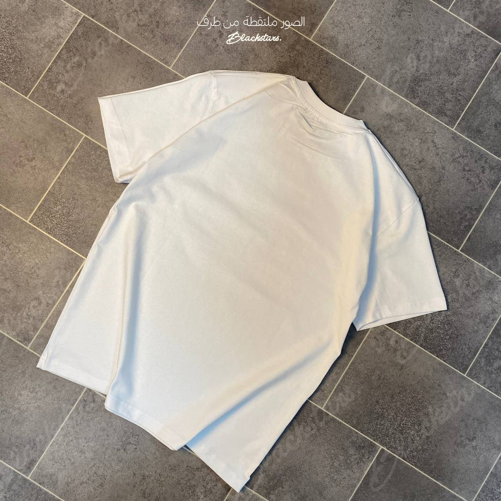 T-shirt Oversize Premium – Coton Épais (Noir, Blanc, Bleu)
