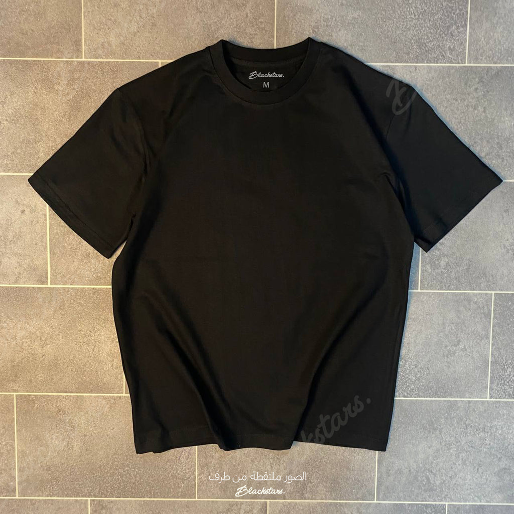 T-shirt Oversize Premium – Coton Épais (Noir, Blanc, Bleu)